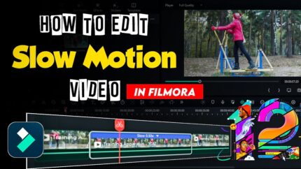How to Edit Slow-Motion Video in Filmora 12 - Slow Fast Video Editing - Filmora Tutorial Hindi