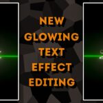 New Light Sweep Glow Effect Status Video Editing - Glowing Effect Lyrics Editing - Node Video Edit