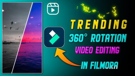 Reels Trending Rotation Effect Video Editing - 360° Rotation Effect Video Edit in Filmora 12