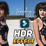 Trending HRD Effect Editing in Filmora - HDR Video Editing - Instagram Trending Reels