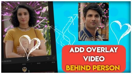 Trending Overlay Behind Person Editing in Capcut - Capcut App Tutorial Hindi